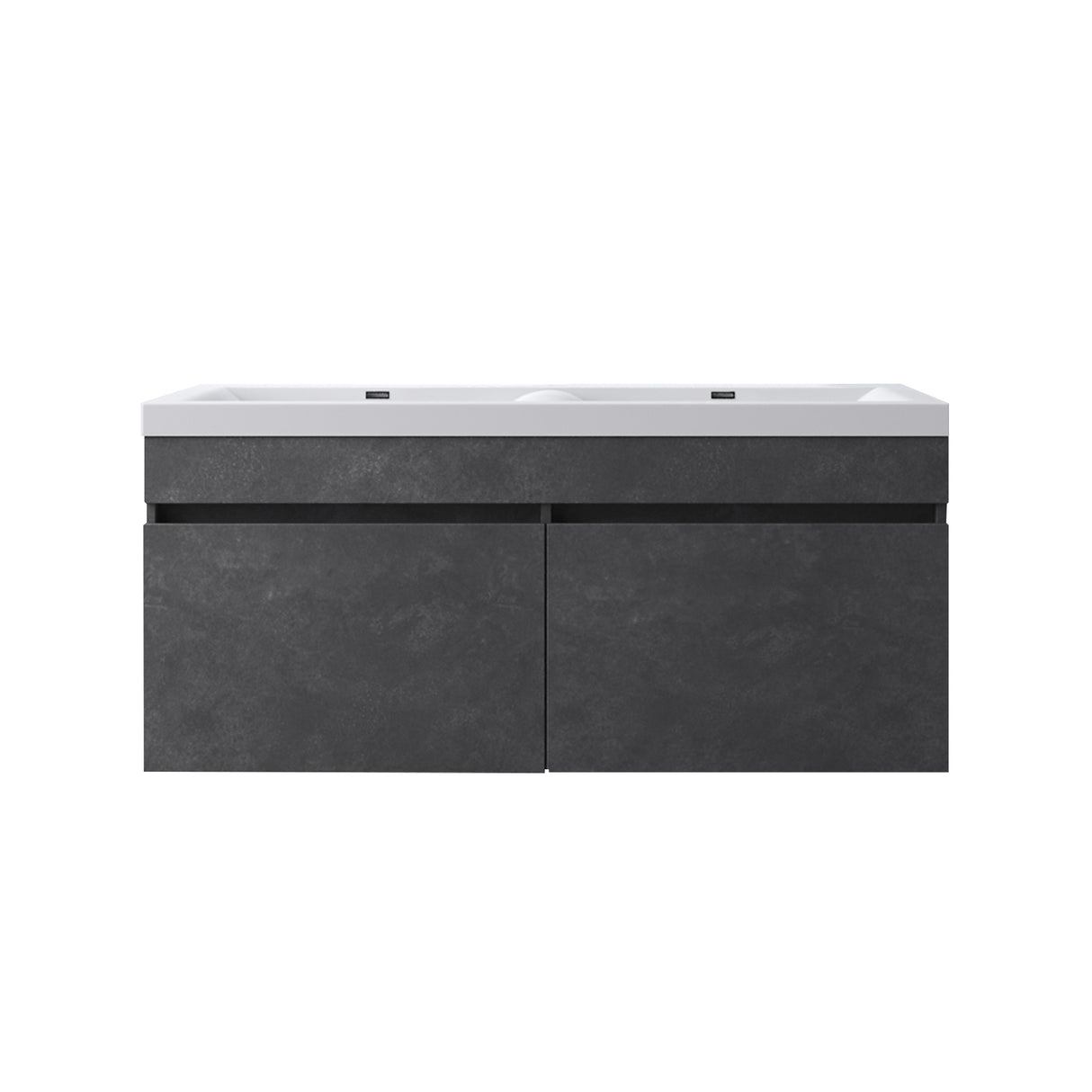 Ensemble de meubles de salle de bain Glasvilla Meubles de salle de bain avec lavabo en fonte minérale Meuble sous-vasque Botanica 