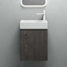 Ensemble de meubles de salle de bain Glasvilla Meubles de salle de bain composés d'un lavabo blanc et d'un meuble sous-vasque LTH : 46x26x63cm Pisa02