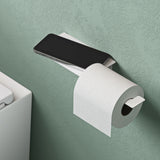 soporte de papel higiénico glasvilla, soporte de papel higiénico WC de acero inoxidable, soporte para rollos Lino-01