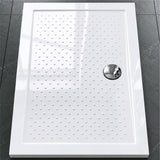 glasvilla Duschwanne Duschtasse Antirutsch aus hochwertigem Acryl Rechteckig 70-140cm Lucia02AR