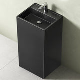 lavabo de diseño glasvilla freestanding Col34 de mineral compuesto
