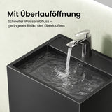 lavabo de diseño glasvilla freestanding Col34 de mineral compuesto