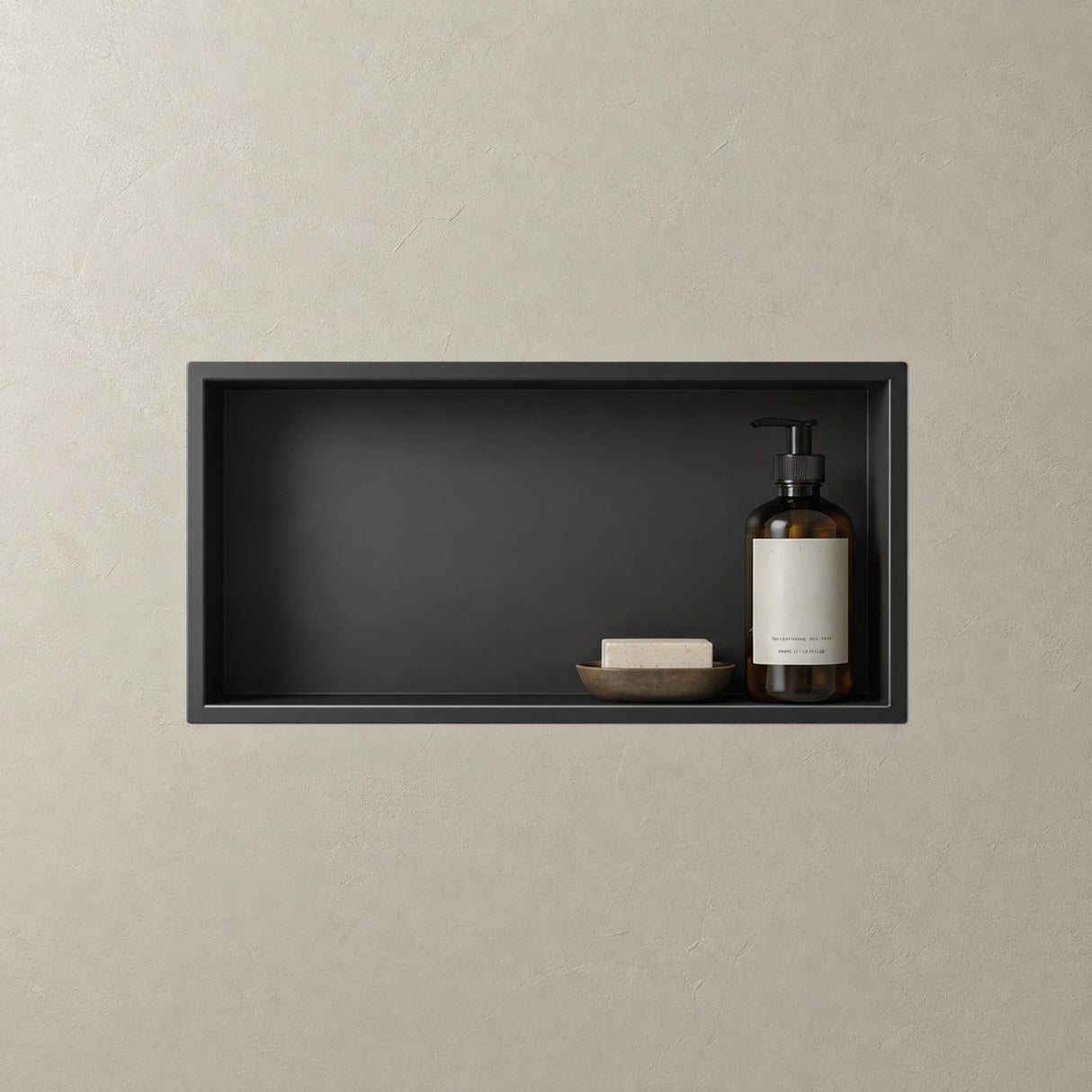 Niche de douche Glasvilla, niche murale de salle de bain, étagère de douche en acier inoxydable carrelable, montage facile
