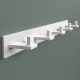 glasvilla Kleiderhaken Wandgarderobe Wandhaken aus Edelstahl Garderobenleiste Garderobenhaken Stalo-06+Stalo-07