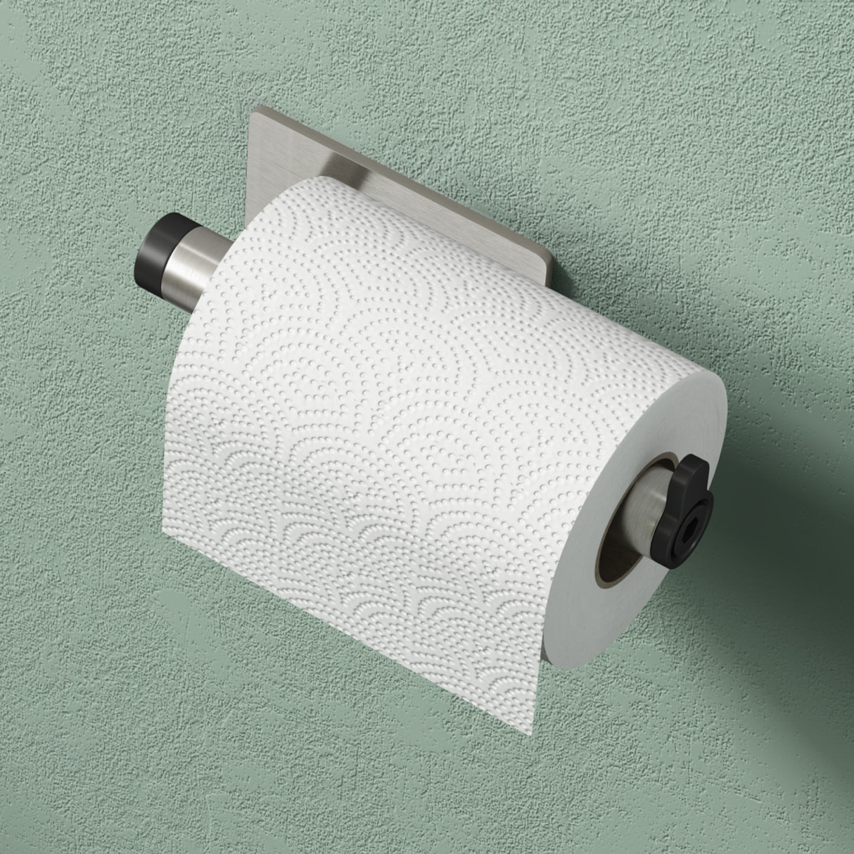 glasvilla Toilettenpapierhalter Klopapierhalter WC aus Edelstahl, Toilettenpapier Halterung Rollenhalter Lino-02+03+04