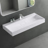 Lavabo Glasvilla Col19 Mineralguss moderno con válvula incluida