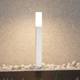 éclairage extérieur glasvilla IP65 éclairage de chemin extérieur | Borne lumineuse pour jardin, lampadaire 3000K, lampe de jardin | Lampadaire d'extérieur 3W Deus Lumina 