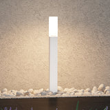 éclairage extérieur glasvilla IP65 éclairage de chemin extérieur | Borne lumineuse pour jardin, lampadaire 3000K, lampe de jardin | Lampadaire d'extérieur 3W Deus Lumina 