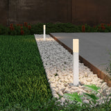éclairage extérieur glasvilla IP65 éclairage de chemin extérieur | Borne lumineuse pour jardin, lampadaire 3000K, lampe de jardin | Lampadaire d'extérieur 3W Deus Lumina 