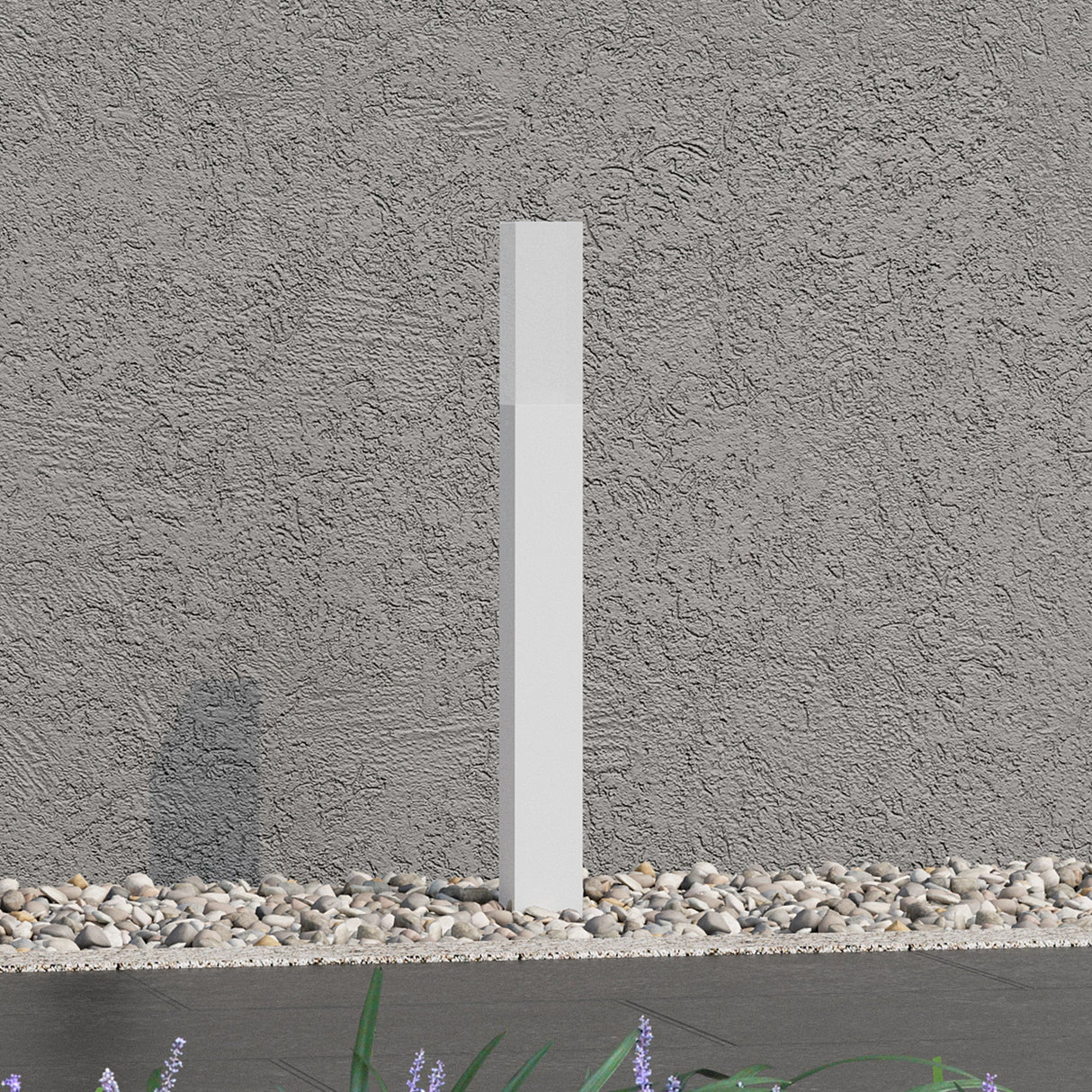 éclairage extérieur glasvilla IP65 éclairage de chemin extérieur | Borne lumineuse pour jardin, lampadaire 3000K, lampe de jardin | Lampadaire d'extérieur 3W Deus Lumina 