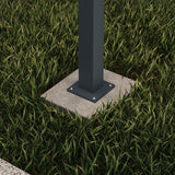 éclairage extérieur glasvilla IP65 éclairage de chemin extérieur | Borne lumineuse pour jardin, lampadaire 3000K, lampe de jardin | Lampadaire d'extérieur 3W Deus Lumina 