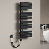 radiateur de salle de bain glasvilla branchement latéral électrique radiateur sèche-serviettes sèche-serviettes chauffage de salle de bain FN avec résistance 02
