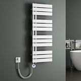 radiateur de salle de bain glasvilla branchement latéral électrique radiateur sèche-serviettes sèche-serviettes chauffage de salle de bain FN avec résistance 02