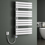 radiateur de salle de bain glasvilla branchement latéral électrique radiateur sèche-serviettes sèche-serviettes chauffage de salle de bain FN avec résistance 02
