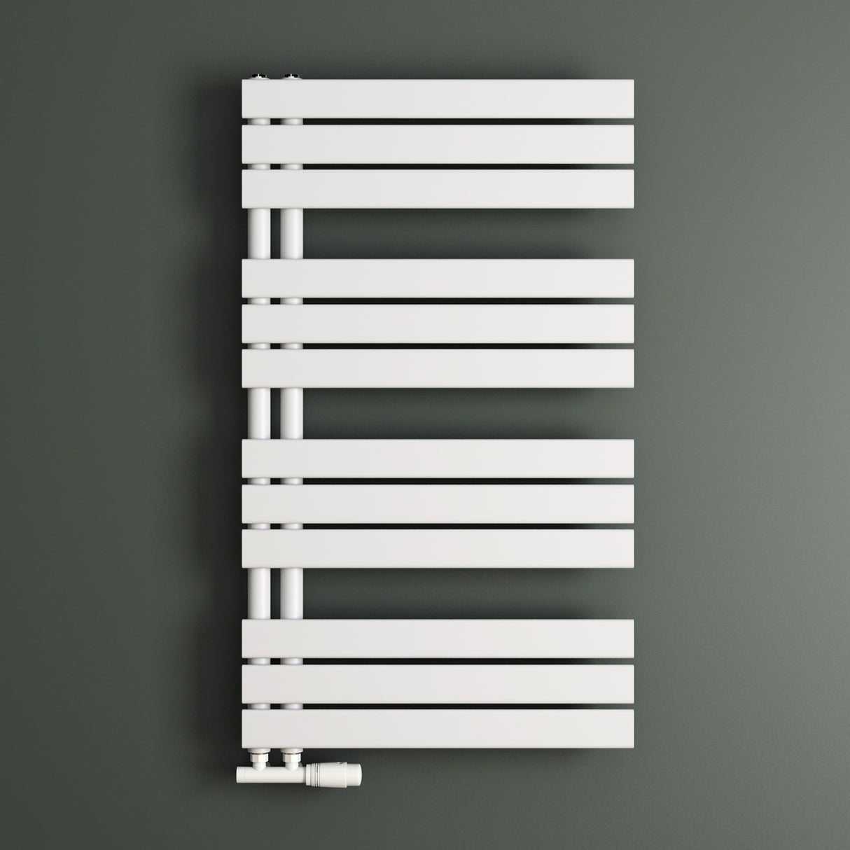 radiateur de salle de bain glasvilla radiateur sèche-serviettes de salle de bain à raccordement latéral plat sèche-serviettes FN