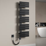 radiateur de salle de bain glasvilla branchement latéral électrique radiateur sèche-serviettes sèche-serviettes chauffage de salle de bain FN avec résistance 02