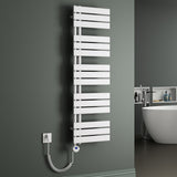 radiateur de salle de bain glasvilla branchement latéral électrique radiateur sèche-serviettes sèche-serviettes chauffage de salle de bain FN avec résistance 02