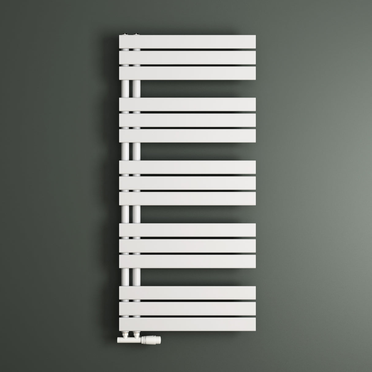 radiateur de salle de bain glasvilla radiateur sèche-serviettes de salle de bain à raccordement latéral plat sèche-serviettes FN
