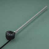 Élément chauffant Glasvilla avec thermostat, élément chauffant électrique avec écran LCD, cartouche chauffante en acier inoxydable, élément chauffant pour radiateurs de salle de bain, sèche-serviettes