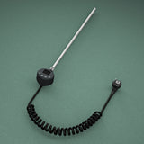 Élément chauffant Glasvilla avec thermostat, élément chauffant électrique avec écran LCD, cartouche chauffante en acier inoxydable, élément chauffant pour radiateurs de salle de bain, sèche-serviettes
