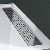 Receveur de douche Glasvilla en acrylique de haute qualité, rectangulaire, carré, Xetro04