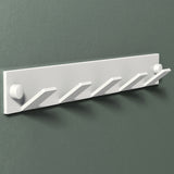 Glasvilla Design Perchero de Pared con Ganchos Plegables Stalo-02+03 – Aluminio Minimalista y Elegante