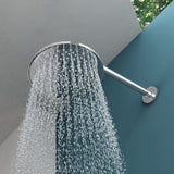 Glasvilla Douche à effet pluie à économie d'eau Système de douche bien-être Pommeau de douche Ø40cm Ensemble de douche avec douchette à main et mitigeur monocommande Système de douche3
