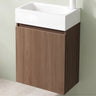 glasvilla Ensemble de Meubles de Salle de Bain avec Lavabo Blanc et Meuble Sous-Vasque LTH 46x26x63 cm Pisa02