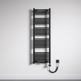 Radiateur de salle de bain Glasvilla Sèche-serviettes électrique pour électricité, raccordement latéral, radiateur tubulaire chauffage salle de bain RHE avec élément chauffant 02