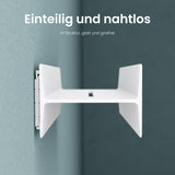 glasvolla Duschablage zum Bohren oder Kleben Duschregal Badablage 40cm Badezimmerablage zur Wandmontage Badezimmer Organizer Reglo-03