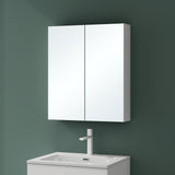 Armoire de toilette avec portes miroir Glasvilla, armoire de salle de bain murale, miroir de salle de bain, armoire miroir-02