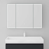 Glasvilla armoire de toilette avec éclairage LED armoire de toilette armoire murale miroir de salle de bain armoire miroir-04