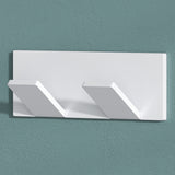 Glasvilla Design Perchero de Pared con Ganchos Plegables Stalo-02+03 – Aluminio Minimalista y Elegante
