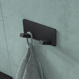 glasvilla Appendiabiti da Parete, Attaccapanni da Muro in Acciaio Inossidabile per Camera da Letto, Ingresso, Cucina, Stalo-04+05