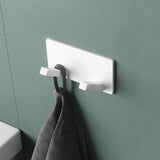 glasvilla Appendiabiti da Parete, Attaccapanni da Muro in Acciaio Inossidabile per Camera da Letto, Ingresso, Cucina, Stalo-04+05