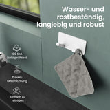 glasvilla Appendiabiti da Parete, Attaccapanni da Muro in Acciaio Inossidabile per Camera da Letto, Ingresso, Cucina, Stalo-04+05