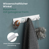 glasvilla Appendiabiti da Parete, Attaccapanni da Muro in Acciaio Inossidabile per Camera da Letto, Ingresso, Cucina, Stalo-04+05