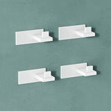 glasvilla Appendiabiti da Parete in Acciaio Inossidabile 304, Attaccapanni da Muro per Camera da Letto, Ingresso, Cucina, Stalo-06+Stalo-07