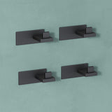 glasvilla Appendiabiti da Parete in Acciaio Inossidabile 304, Attaccapanni da Muro per Camera da Letto, Ingresso, Cucina, Stalo-06+Stalo-07