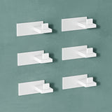 glasvilla Appendiabiti da Parete in Acciaio Inossidabile 304, Attaccapanni da Muro per Camera da Letto, Ingresso, Cucina, Stalo-06+Stalo-07