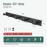 glasvilla Appendiabiti da Parete in Acciaio Inossidabile 304, Attaccapanni da Muro per Camera da Letto, Ingresso, Cucina, Stalo-06+Stalo-07