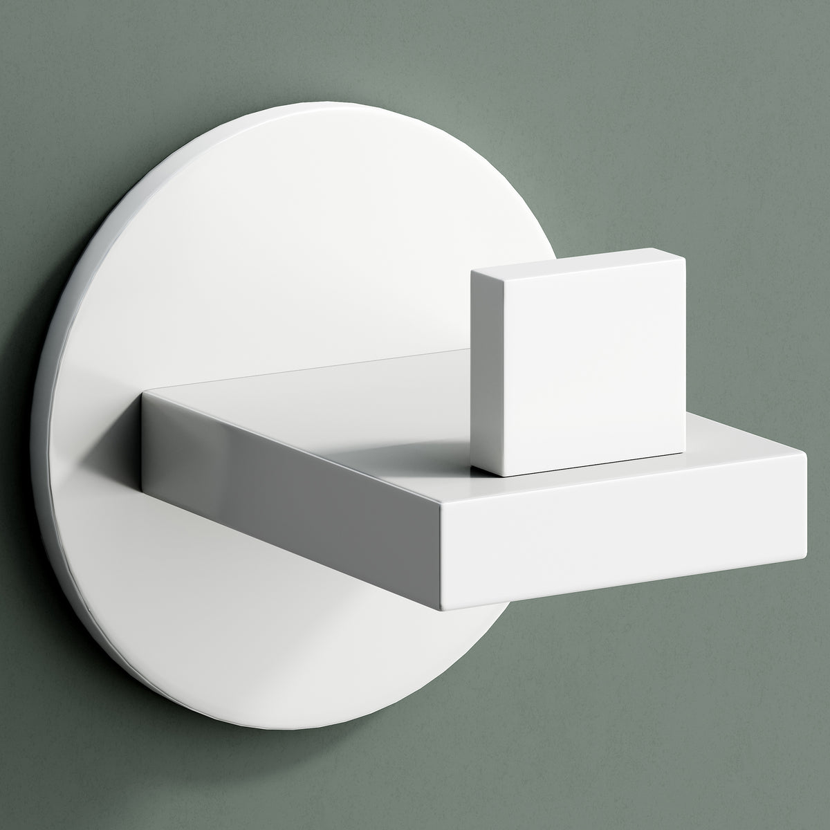 Glasvilla Design – Ganchos de pared de acero inoxidable Stalo-08 / Stalo-09 con montaje adhesivo o atornillado