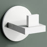 Glasvilla Design – Ganchos de pared de acero inoxidable Stalo-08 / Stalo-09 con montaje adhesivo o atornillado