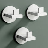 Glasvilla Design – Ganchos de pared de acero inoxidable Stalo-08 / Stalo-09 con montaje adhesivo o atornillado