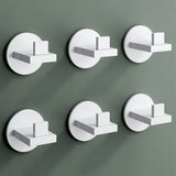 Glasvilla Design – Ganchos de pared de acero inoxidable Stalo-08 / Stalo-09 con montaje adhesivo o atornillado