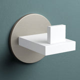 Glasvilla Design – Ganchos de pared de acero inoxidable Stalo-08 / Stalo-09 con montaje adhesivo o atornillado