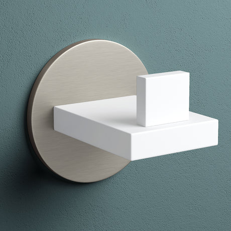 glasvilla Appendiabiti da Parete in Acciaio Inossidabile 304, Attaccapanni da Muro per Camera da Letto, Ingresso, Cucina, Stalo-08+Stalo-09