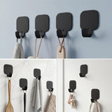 glasvilla Ganci da Parete in Lega di Alluminio, Attaccapanni da Muro 4pcs per Camera da Letto, Ingresso, Cucina, Stalo-15