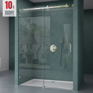 Cabine de douche en niche