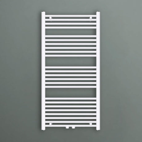 radiateur de salle de bain design glasvilla raccordement latéral et raccordement central sèche-serviettes radiateur tubulaire chauffage de salle de bain RHE